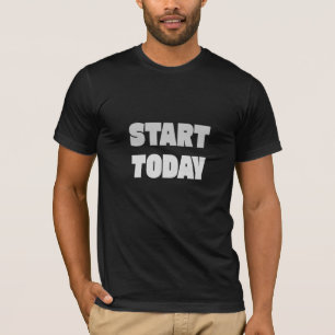 Iniciar hoy \ Camiseta De Gimnasio