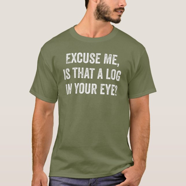 Iniciar sesión camiseta de ojos (Anverso)
