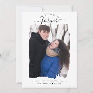 Inicio De La Invitación De Compromiso De Fotografí