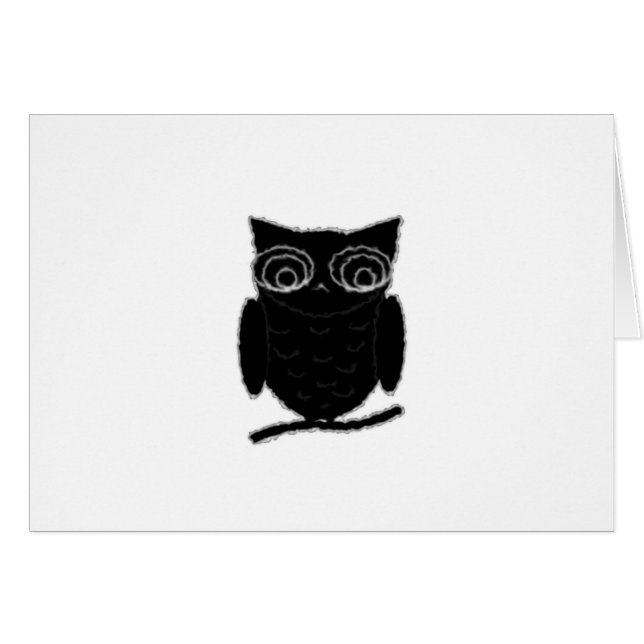 Inkblot Owl (Anverso (Horizontal))