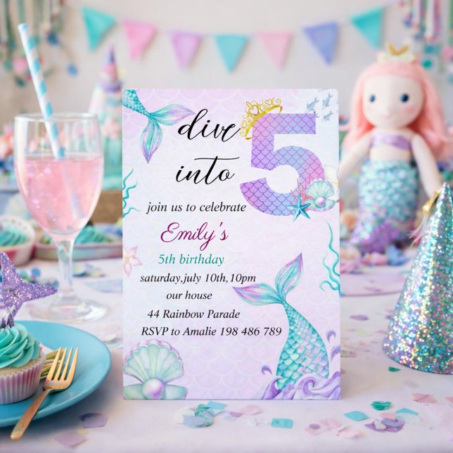 Inmersión en la invitación a la sirena de los cinc (Subido por el creador)