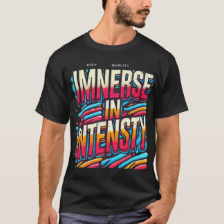 Inmerso en la intensidad ( camiseta diseñada )