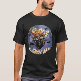 Inmolación en el aire CAMISETA oscura
