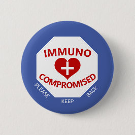 Inmunocomprometido - Mantener el botón azul y rojo