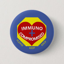 Inmunocomprometidos - Botón Azul, Amarillo, Rojo d