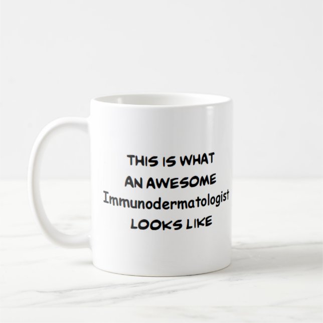 inmunodermatólogo, increíble taza de café (Izquierda)