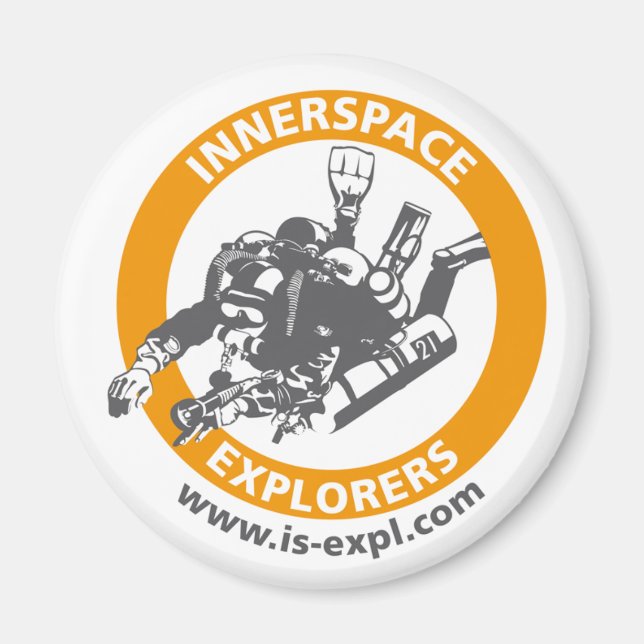 InnerSpace Explorers imán (Frente)
