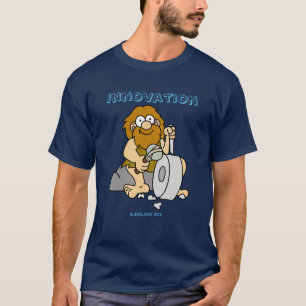 Innovación en la Edad de Piedra Camiseta Básica de