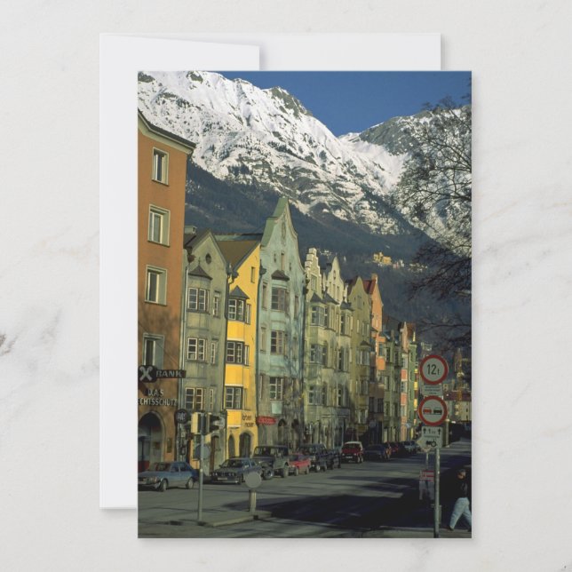 Innsbruck, Austria en Europa (Anverso)