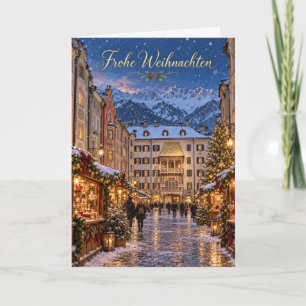 Innsbruck Goldenes Dachl Feliz Navidad