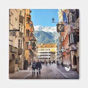 Innsbruck - imán de nevera por Velvet Escape
