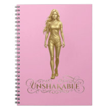 Inquebrantable: Poder Escrito en Cuaderno dorado r
