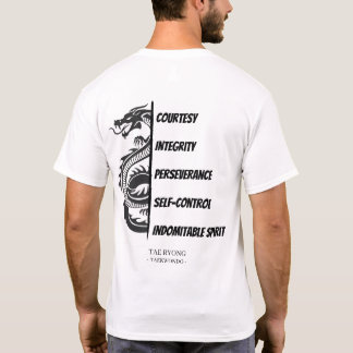 Inquilinos de Camiseta de Taekwondo