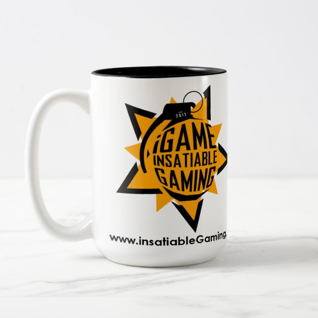 .insatiable. Juego 15 onzas. Taza (Izquierda)