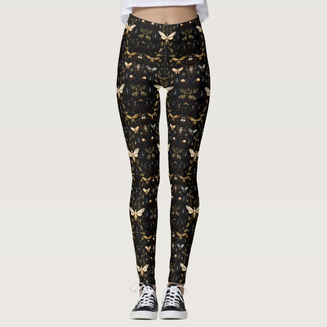 Insect Harmony Leggings - Nature's Elegance (Anverso)