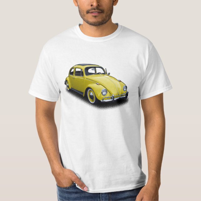 Insecto clásico amarillo en la camiseta blanca (Anverso)