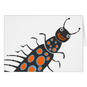 Insecto manchado grande gráfico fresco de la