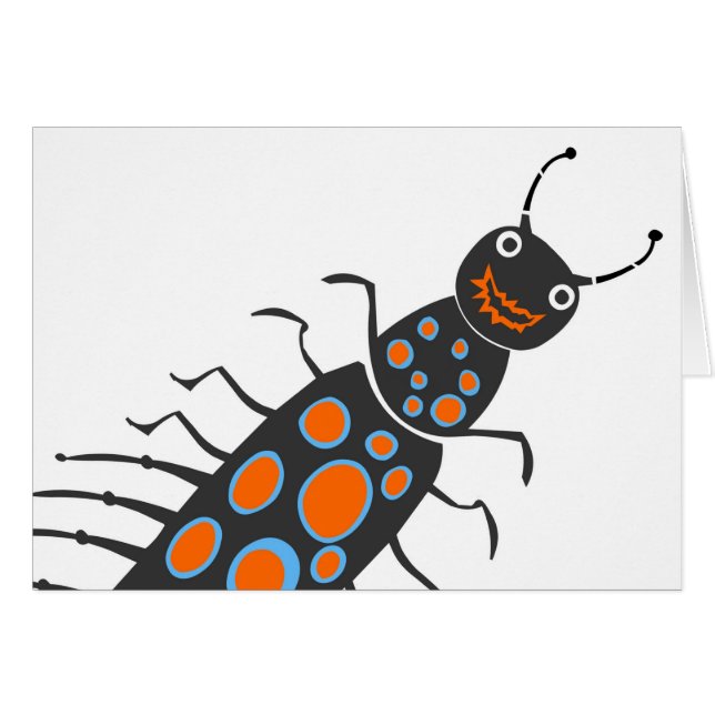 Insecto manchado grande gráfico fresco de la (Anverso (Horizontal))