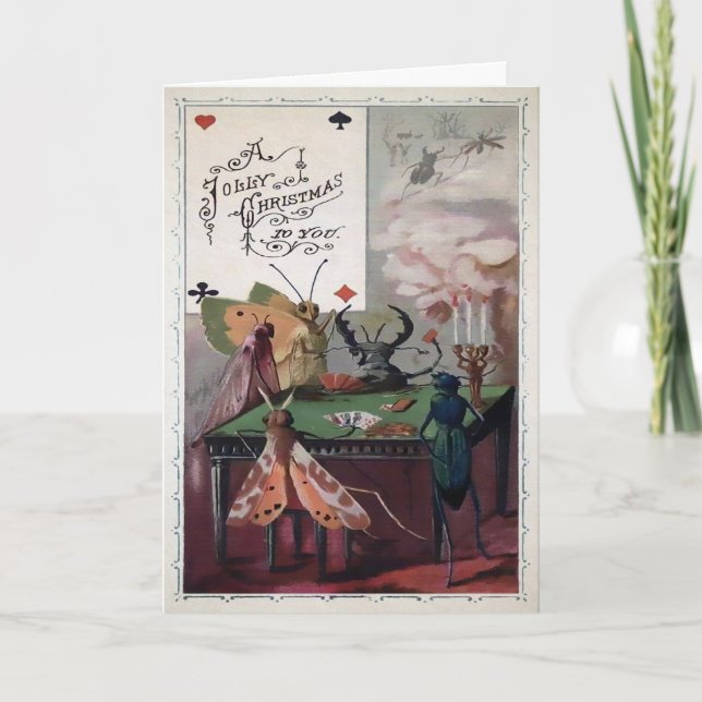 Insectos de Navidad Victorianos (Anverso)