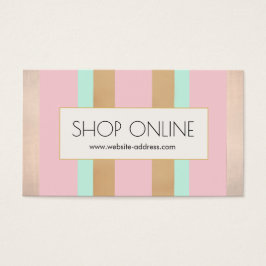 Inserción de comercio electrónico promocional rosa