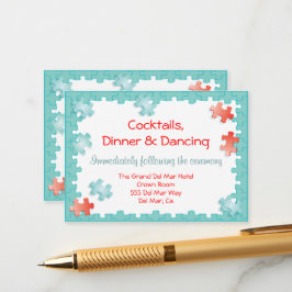 Inserción de la tarjeta de cierre de la recepción