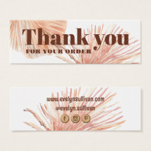 inserción de minipaquete tropical boho