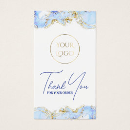 Inserción de paquete de diseño de mármol azul past