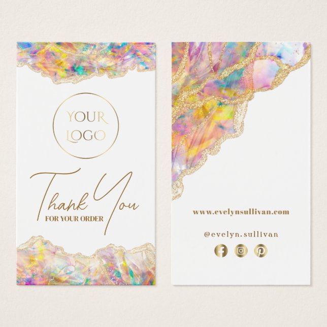 Inserción de paquete de diseño óptico (Anverso y reverso)