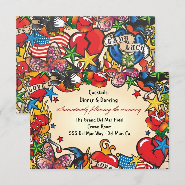 Inserción de tarjeta de cierre de recepción de tat (Anverso / Reverso)