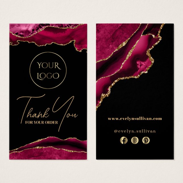 Inserción de un embalaje de agendas de magenta y o (Anverso y reverso)