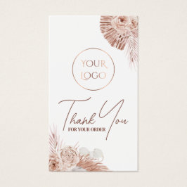 Inserción del paquete de rosas Boho