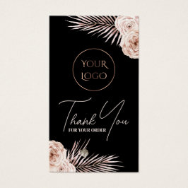 Inserción del paquete de rosas tropicales Boho