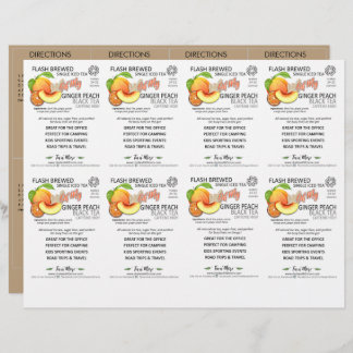 Inserciones de ejemplo 3x4 Tarjetas de bolsa trans