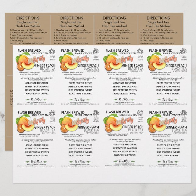 Inserciones de ejemplo 3x4 Tarjetas de bolsa trans (Anverso / Reverso)