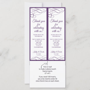 Inserciones de marco de la cabina de fotos   Amado