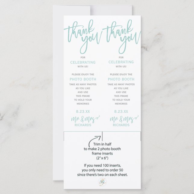 Inserciones de marco de la cabina de fotos | Pince (Anverso)