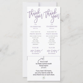 Inserciones de marco para cabina de fotos de boda