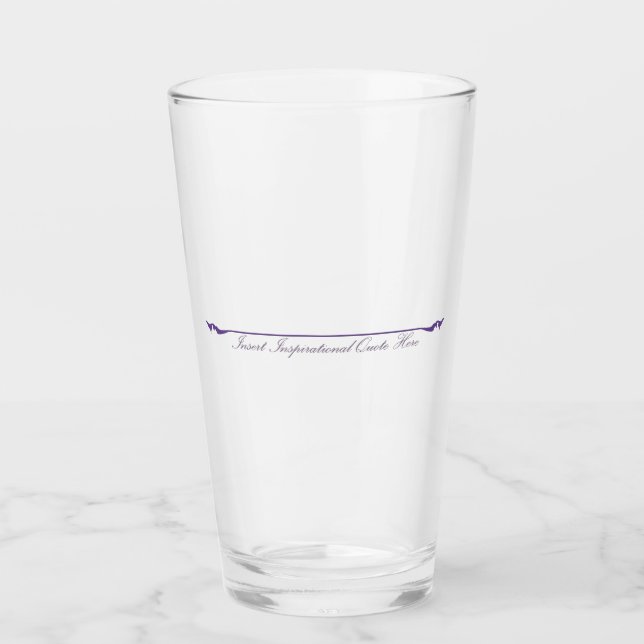 Insertar cita Inspiradora aquí - Púrpura (Anverso)