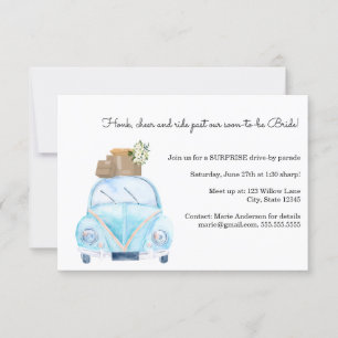 Insertar invitación a Drive By Bridal Shower