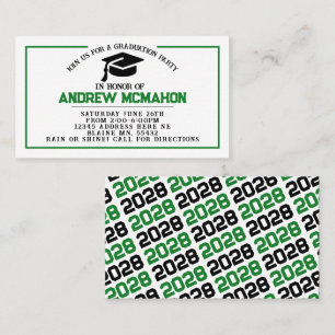 Insertar Invitación de invitación de graduación ve
