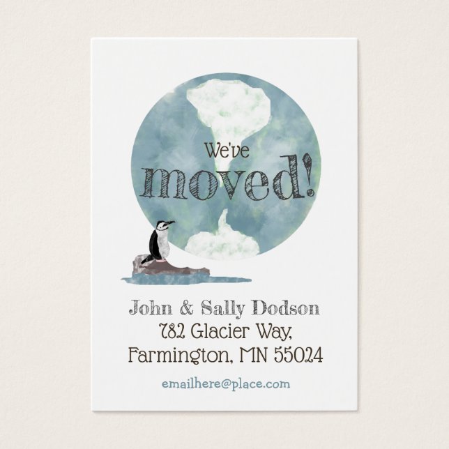 Insertar nueva dirección de Penguin Earth (Frente)