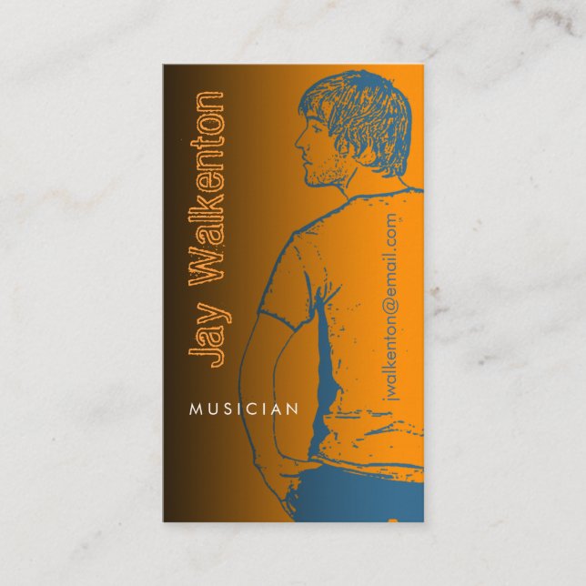 Insertar plantilla de tarjeta de presentación de f (Anverso)