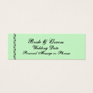 Insertar recordatorio VERDE MINT - Invitación de B