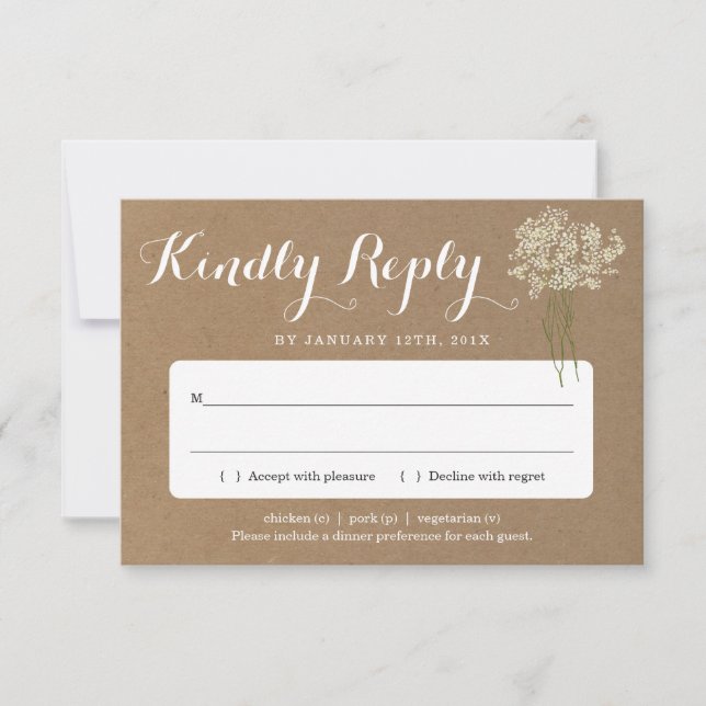 Insertar tarjeta de respuesta de invitación | Resp (Anverso)