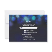 Inserto de tarjeta de boda de respuesta RSVP con l