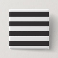 Insignia blanco y negro del botón de las rayas