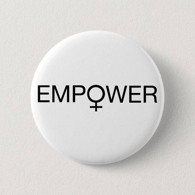 Insignia botón Empower Women (Anverso)