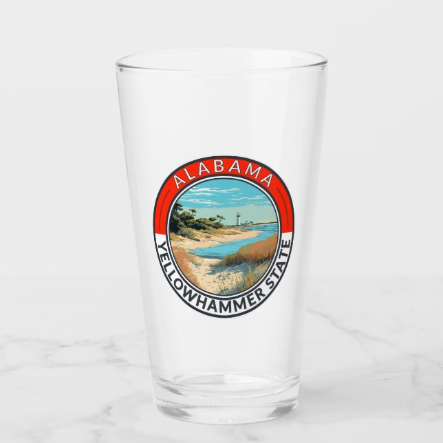 Insignia de arte de viaje de Alabama (Anverso)