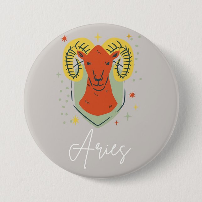 insignia de botón de Aries (Anverso)