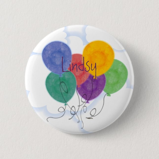 Insignia de botón de globos (Anverso)